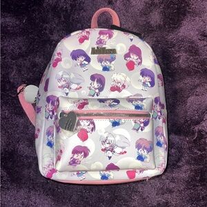InuYasha x Bioworld Mini Backpack Bag Rare 2009 Hot Topic Kagome Sesshōmaru